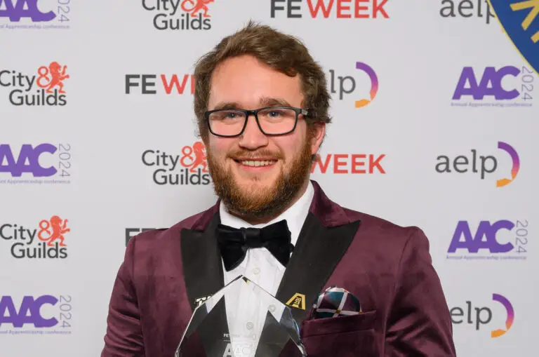 Kieren Buxton, judge for the Apprenticeship and Training Awards