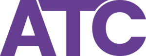 Bold purple wordmark spelling 'ATIC' with oversized letters on a white background (logo style).